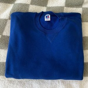 Vintage Royal Blue Russell Athletic Crewneck